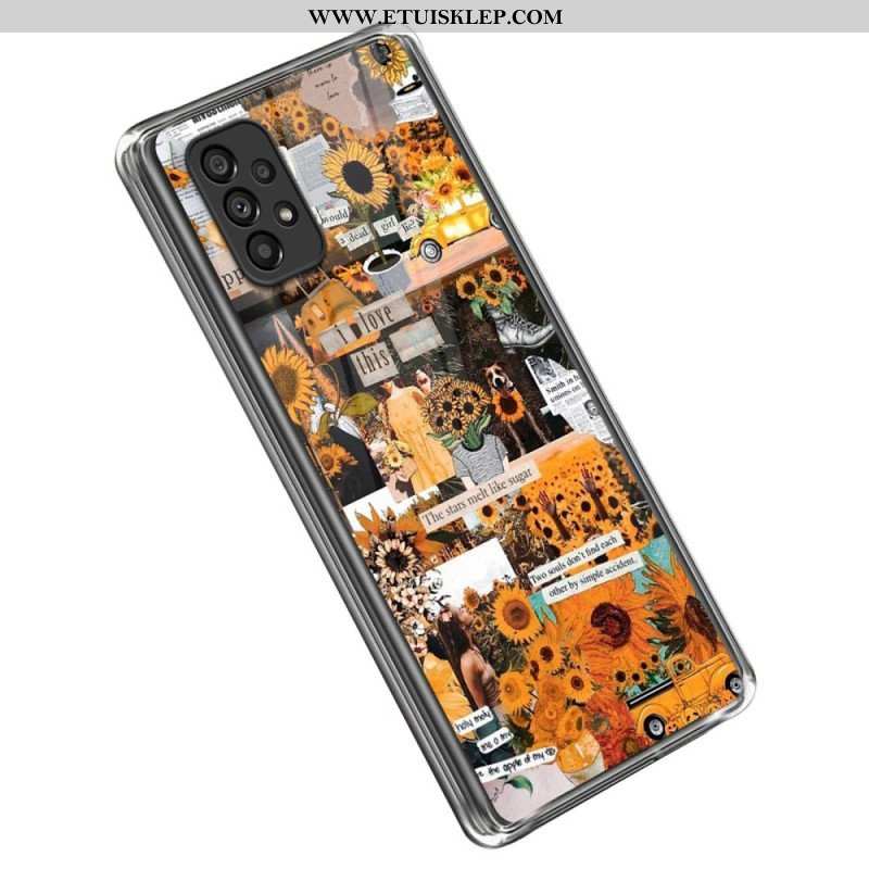 Futerały do Samsung Galaxy A53 5G Wieczne Słoneczniki
